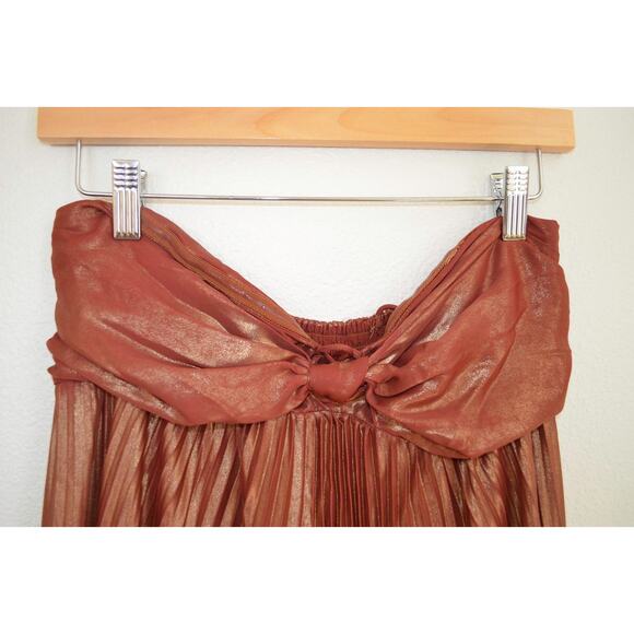 Anthropologie Plissé Halter Dress Size Small - Picture 7 of 9